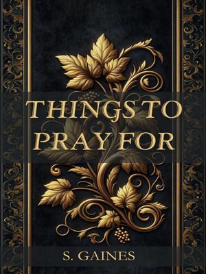 cover image of Things to Pray for